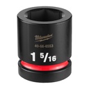 Milwaukee 49-66-6553 SHOCKWAVE™ Impact Duty 1" Drive 1-5/16" Standard 6 Point Socket