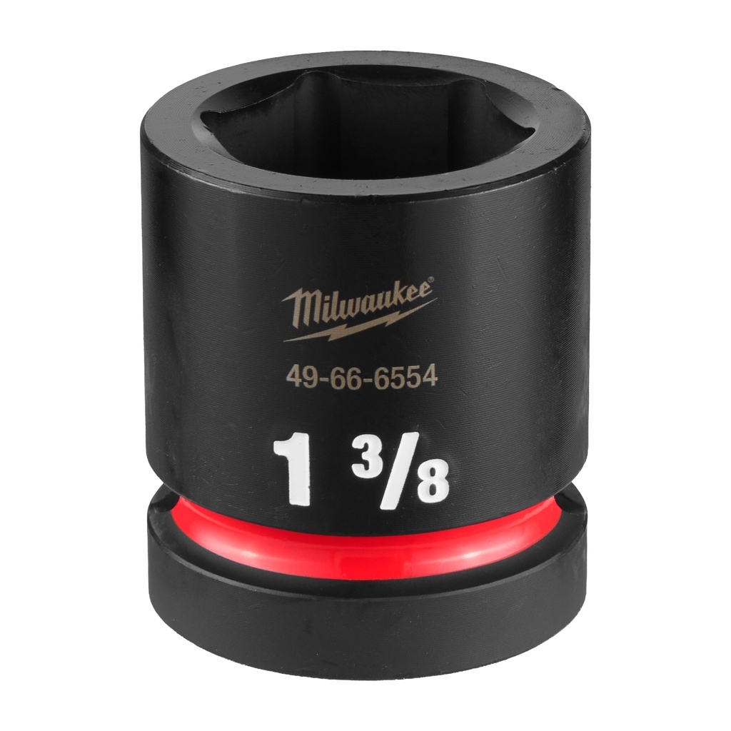 Milwaukee 49-66-6554 SHOCKWAVE™ Impact Duty 1" Drive 1-3/8" Standard 6 Point Socket