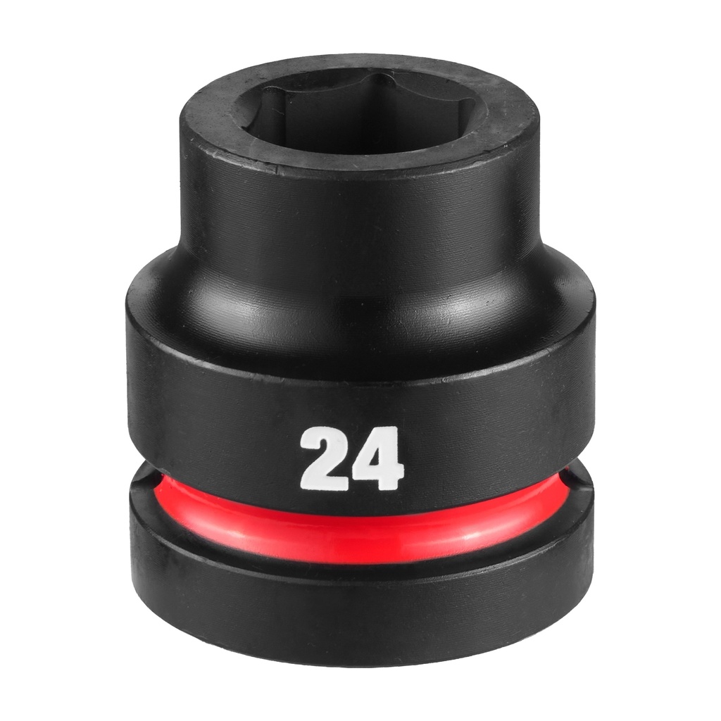 Milwaukee 49-66-6590 SHOCKWAVE™ Impact Duty 1" Drive 24MM Standard 6 Point Socket