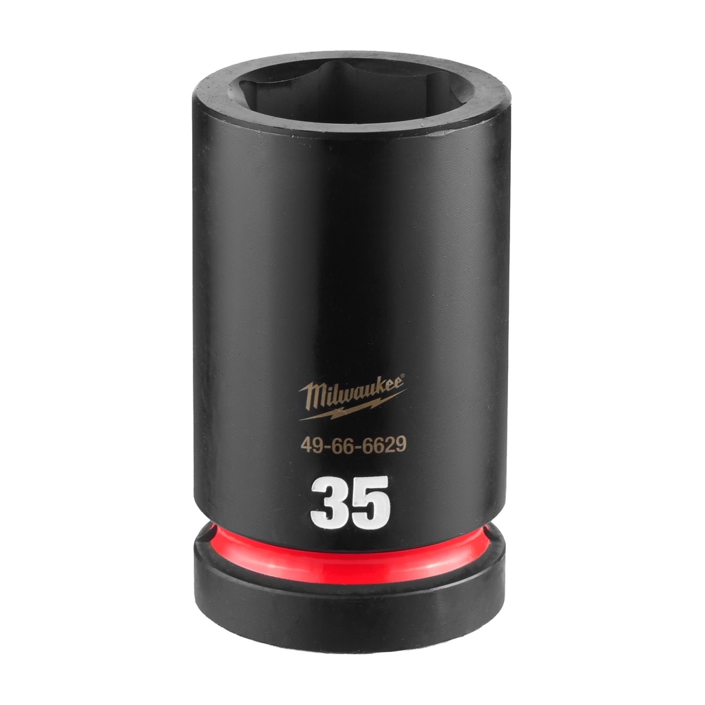 Milwaukee 49-66-6629 SHOCKWAVE™ Impact Duty 1" Drive 35MM Deep 6 Point Socket