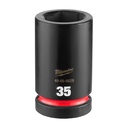 Milwaukee 49-66-6629 SHOCKWAVE™ Impact Duty 1" Drive 35MM Deep 6 Point Socket