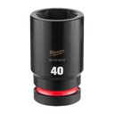 Milwaukee 49-66-6632 SHOCKWAVE™ Impact Duty 1" Drive 40MM Deep 6 Point Socket