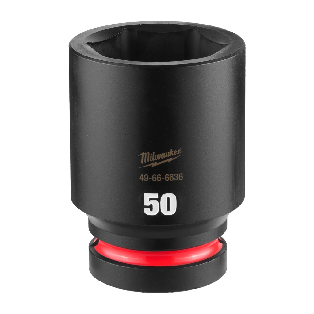 Milwaukee 49-66-6636 SHOCKWAVE™ Impact Duty 1" Drive 50MM Deep 6 Point Socket