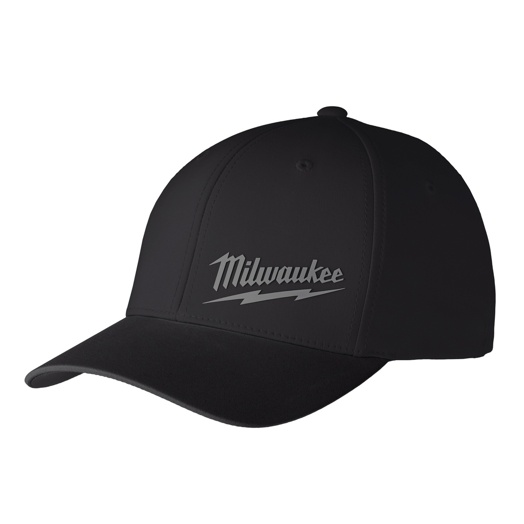 Milwaukee 507B-LXL WORKSKIN™ Performance Fitted Hat | Black, Large/X-Large