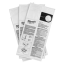 Milwaukee 49-90-1939 Fleece Dust Bags (3 PK) - 4 Gallon
