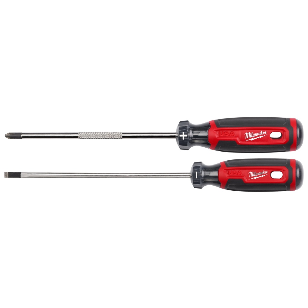 Milwaukee MT200-2M 2 PC. 6" Cushion Grip Screwdriver Set (USA)
