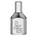 Milwaukee 45-34-1122 1/4" Drive 5/32" Low-Profile Hex Bit Socket