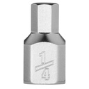 Milwaukee 45-34-1125 1/4" Drive 1/4" Low-Profile Hex Bit Socket