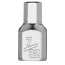Milwaukee 45-34-1124 1/4" Drive 7/32" Low-Profile Hex Bit Socket