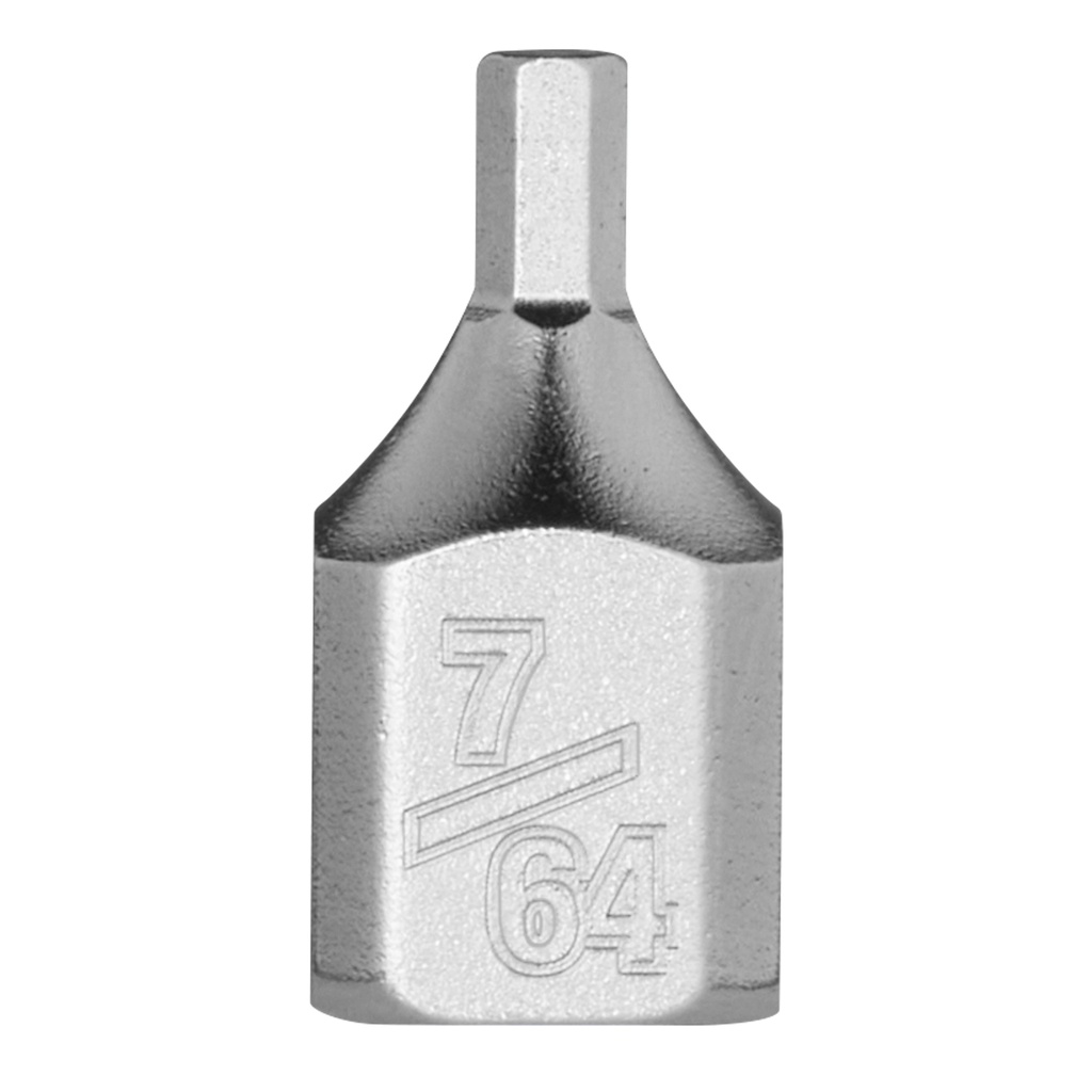 Milwaukee 45-34-1119 1/4" Drive 7/64" Low-Profile Hex Bit Socket