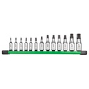 Milwaukee 48-22-9535 13pc 1/4” and 3/8” Drive Tamper Proof TORX® Bit Socket Set