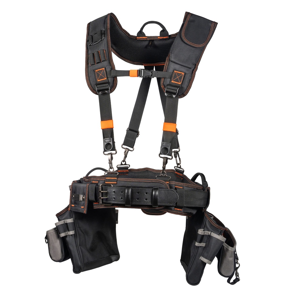 Klein Tool Rig with Suspenders, 23 Pockets (55896)