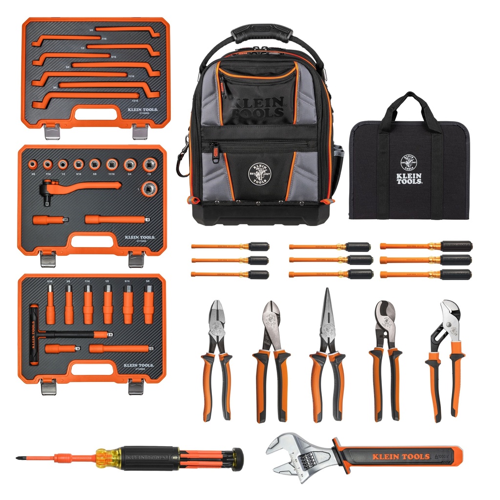 Klein Power Utility Insulated Tool Set (UTINSKIT)