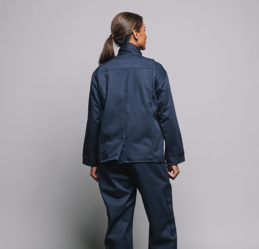 OEL 12 CAL Jacket, Navy, Womens