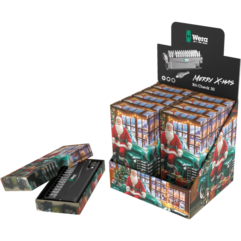 Wera Counter display Bit-Check 30 Christmas 2026 NA