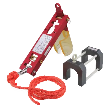 Speed Systems PT-35RTX Elbow and Cap Pulling Tool for Cooper 35kV large interface components with reversible channel and 600A T-Body Adapter (PT35RTX)