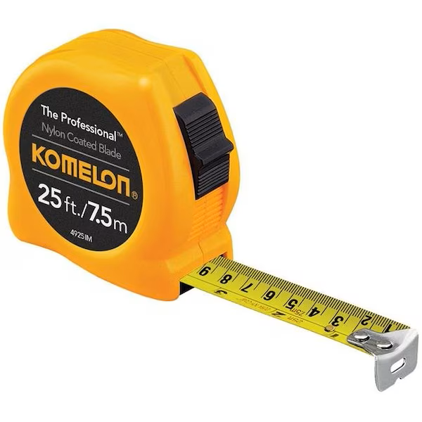 Tape Measure 1X25 INCH/MET