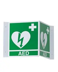 ZOLL ILCOR 3D AED Wall Sign (AED)