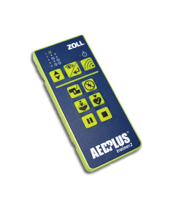 ZOLL Replacement Trainer 2 Wireless Remote Controller with 2 AA batteries