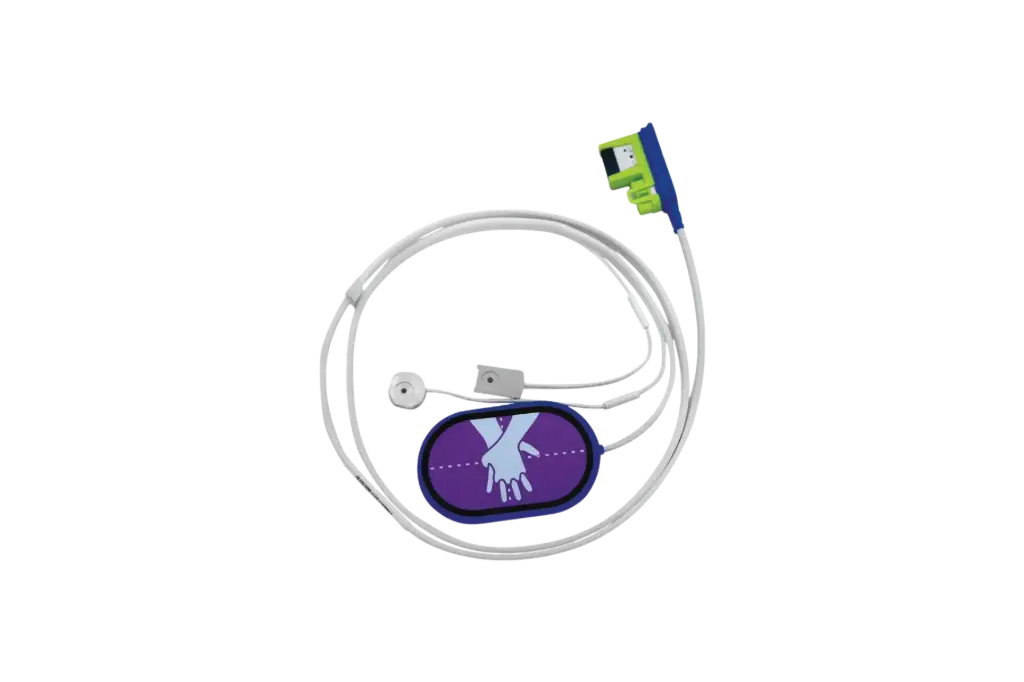 ZOLL AED 3 Trainer CPR Uni-padz Electrode Training Harness