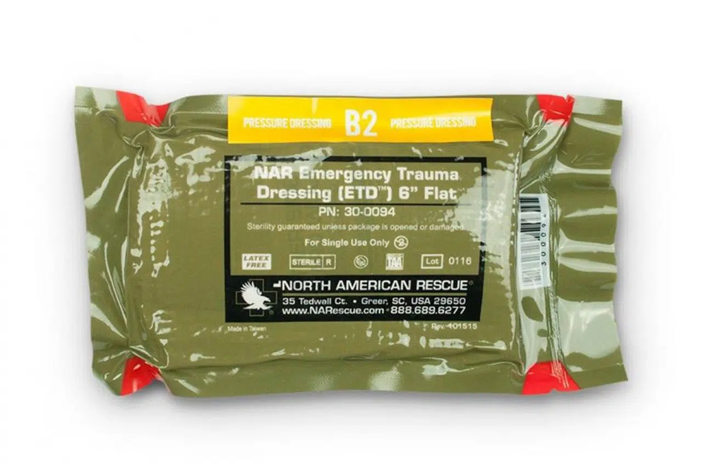 ZOLL Mobilize Trauma Kit Refill, Item B2, Pressure Dressing 6"