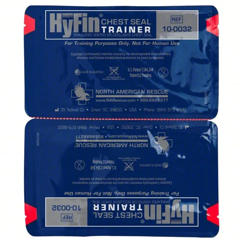 ZOLL MOBILIZE RESCUE SYSTEMS REFILL, ITEM C1, CHEST SEAL, TRAINER