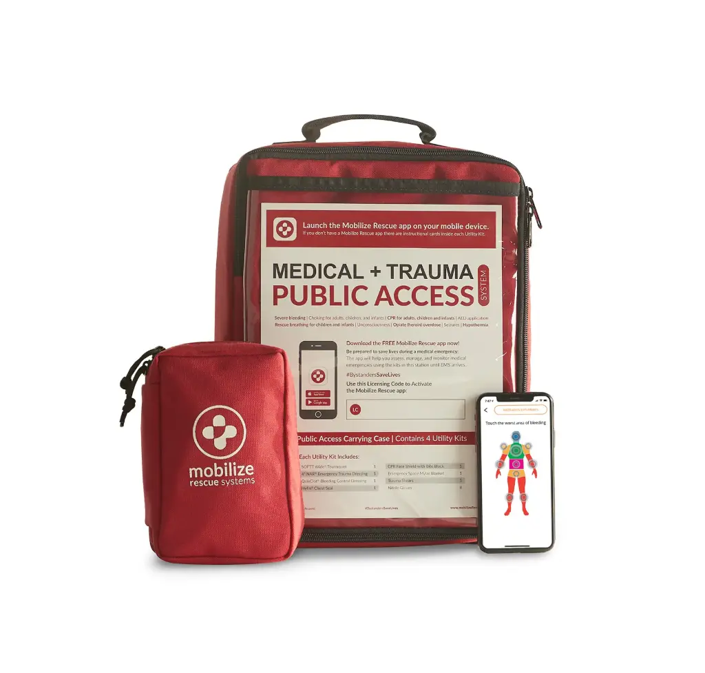 Zoll Mobilize Trauma Kit, PUBLIC ACCESS Rescue Station