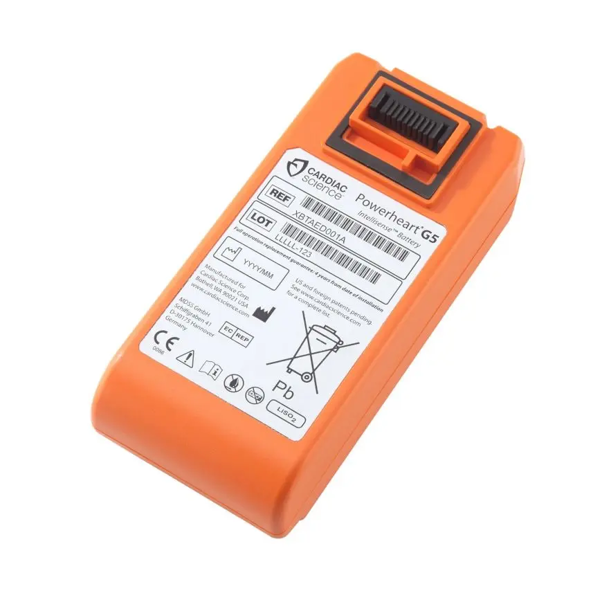 ZOLL Intellisense Battery, Powerheart G5, Aviation (TSO-C142a Compliant) Lithium non-rechargeable battery