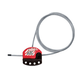 Master Lock S806 Adjustable Cable Lockout, 6ft Cable
