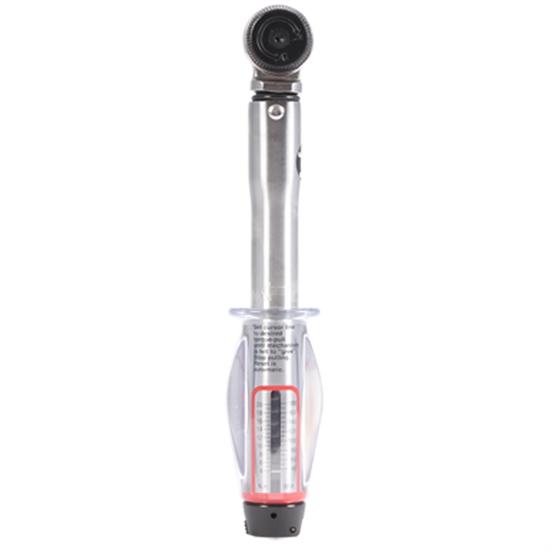 Norbar SL0 Slimline Torque Wrench, 1/4" Dr, Adjustable Ratchet (Dual Scale) 4-20Nm, 40-180 Ft. Lbs.