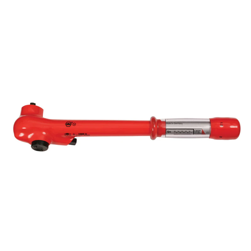 Wiha 3/8" Drive Insulated Ratcheting Torque Wrench 5-50 Nm (4-37 ft-lb)