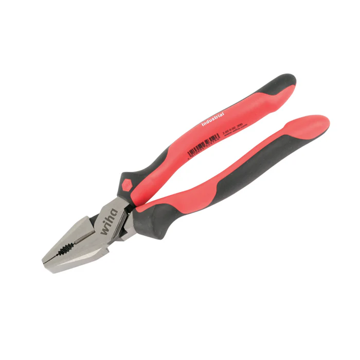 Wiha 30907 Industrial SoftGrip Heavy Duty Combination Pliers 8.0"