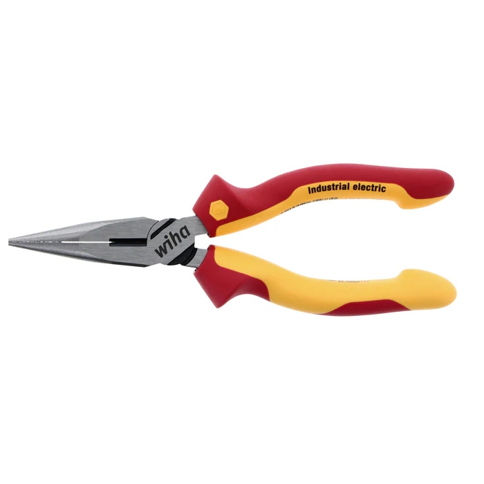Wiha Insulated Industrial Long Nose Pliers 6.3"