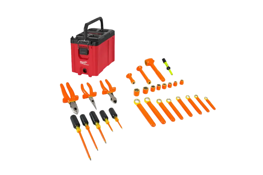 OEL Electrician's Tool Kit w/Wrench Set 27 Pc - 1000V