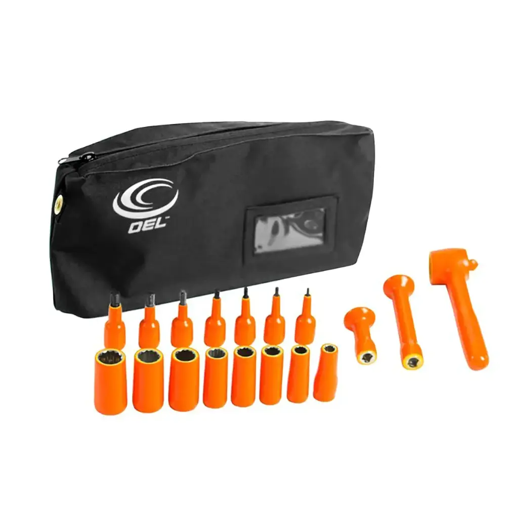OEL INSULATED SOCKET & HEX BIT SET 20 PCS, DEEP WELL-1000V