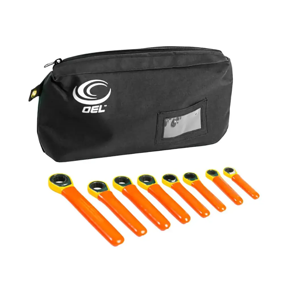 OEL 8 Piece-Wrench-Box-Ratcheting-Kit-1000V