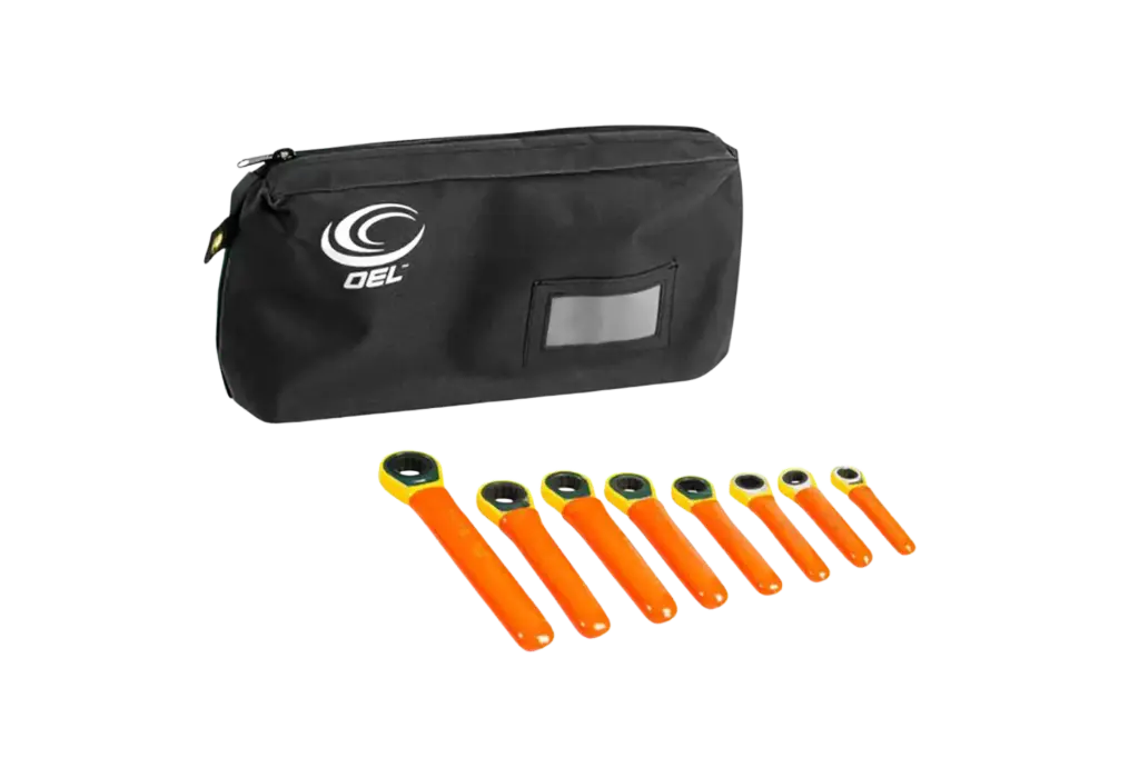 OEL 8 Piece-Wrench-Box-Ratcheting-Metric-Kit-1000V