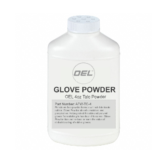 OEL Talc Powder, Squeeze Bottle, 5oz