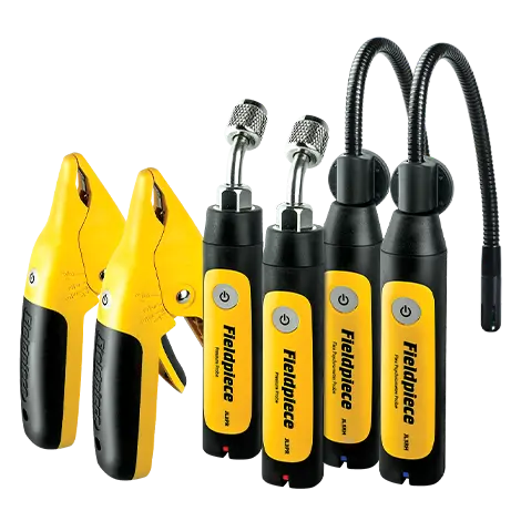 Fieldpiece Job Link® Charge and Air Kit (Case+2xJL3PR+2xJL3PC +2xJL3RH)