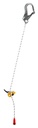 Petzl GRILLON MGO Adjustable Work Positioning Lanyard w/ MGO connector, ANSI, CSA