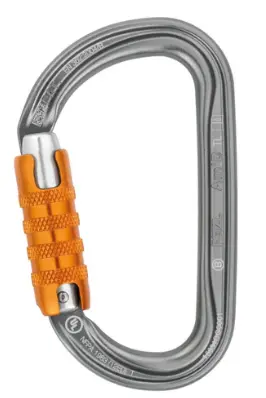 Petzl Am’D D-shaped H-frame Lightweight Asymmetrical Carabiner, NFPA