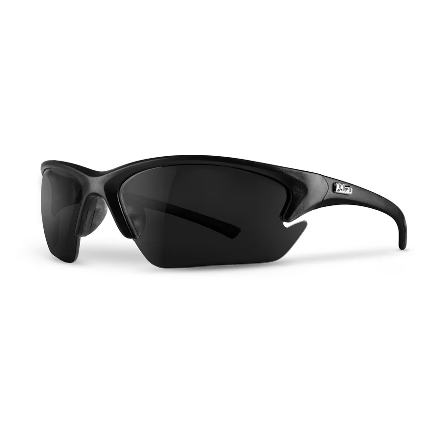 Lift Safety QUEST Safety Glasses (Black/Smoke) ANSI Z87.1