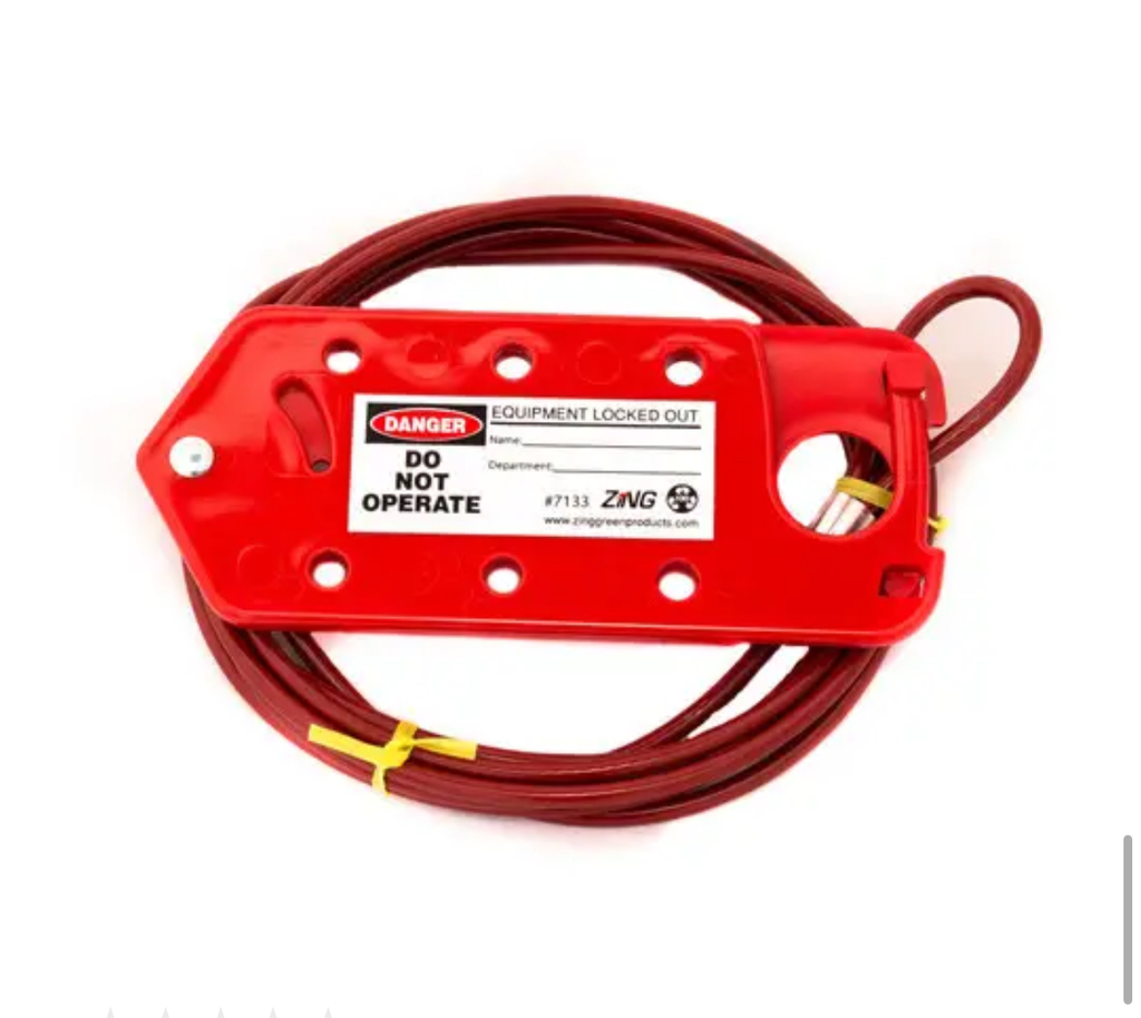 Zing Cable/Hasp Lockout Device - 10'