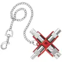 Knipex 3 1/2" Universal Control Cabinet Key (00 11 06)