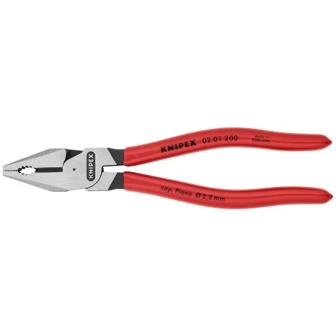 Knipex 8" High Leverage Combination Pliers (02 01 200)