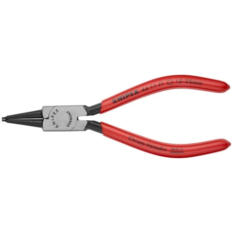 Knipex 5 3/4" Internal Snap Ring Pliers-Forged Tips (44 11 J1)