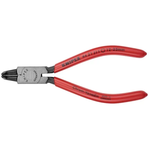 Knipex 5 1/4" Internal 90° Angled Snap Ring Pliers-Forged Tips (44 21 J11)