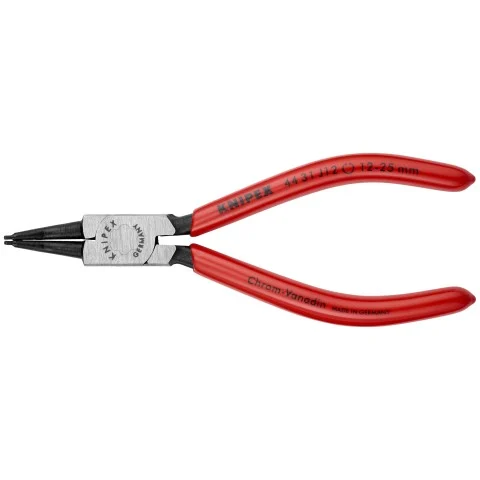 Knipex 5 1/2" Internal 45° Angled Snap Ring Pliers-Forged Tips (44 31 J12)