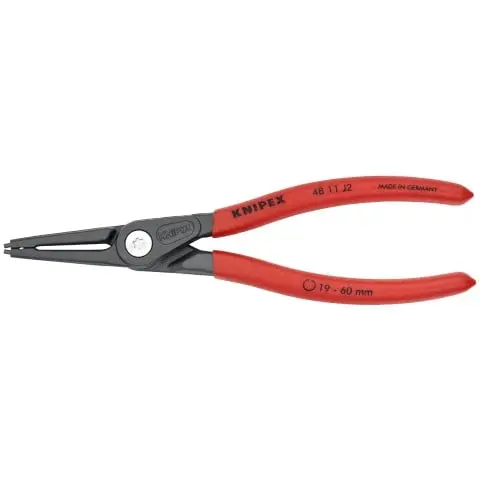 Knipex 7 1/4" Internal Precision Snap Ring Pliers (48 11 J2)
