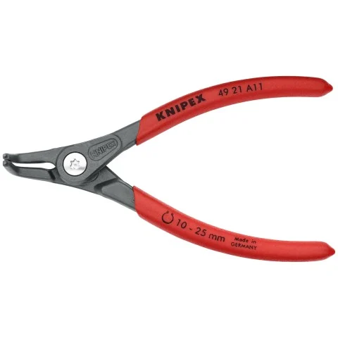Knipex 5 1/4" External 90° Angled Precision Snap Ring Pliers (49 21 A11)